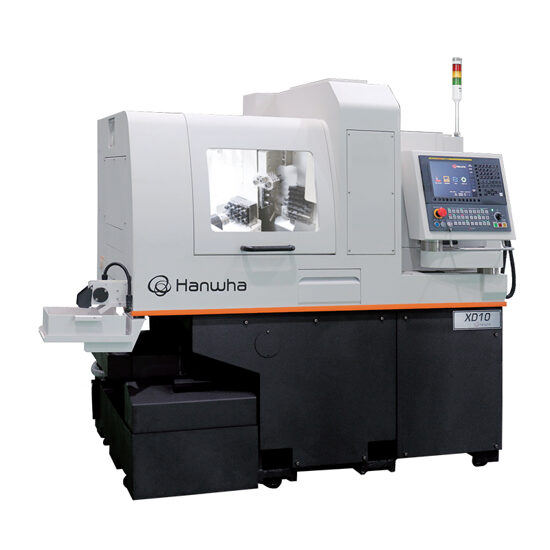 Hanwha XD 10Y Sliding Head CNC Lathe